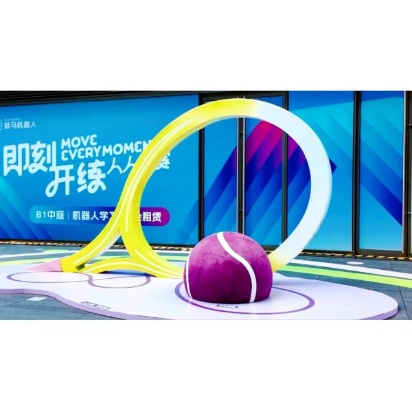 Turnkey Sports-Themed Installation Supplier | Kinetic Art & Interactive Displays for Commercial Spaces