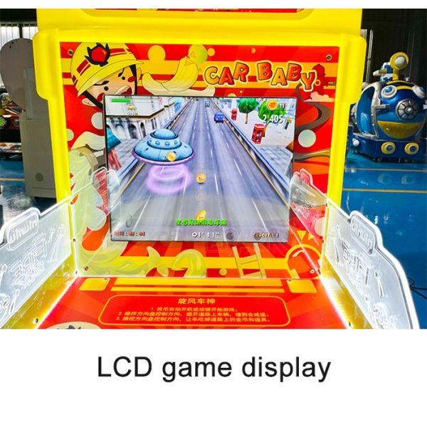80W Coin Operated Car Baby Racing - Whirlwind Car God Racing Game Machine