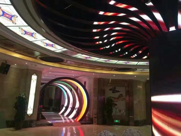 Indoor Soft Flexible LED Display durable Soft Rubber Module Full Color Indoor
