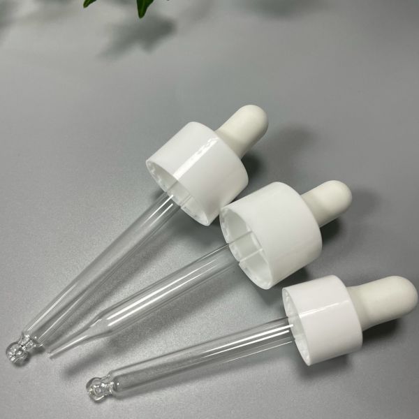 Custom 24/410 Plastic Dropper Smooth Ribbed PP Closure