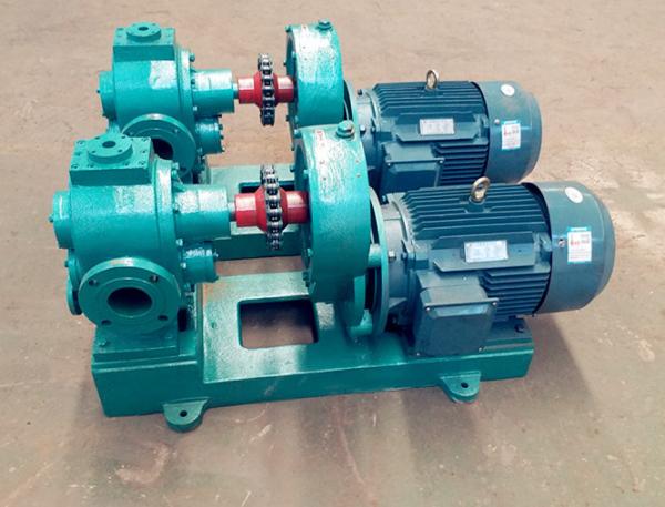 Insulated Arc Cast Steel Gear Pump Asphalt Loading And Unloading Longlife Time