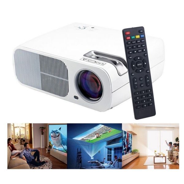 2600 Lumens 800x480 USB/HDMI/TV/AV/YPBPR/VGA/Audio Input LED Video Projector HD