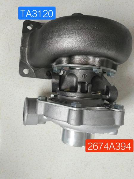 Hydraulic TA3120 Turbo Excavator Spare Parts For Perkins Turbocharger 02200460 2674A153