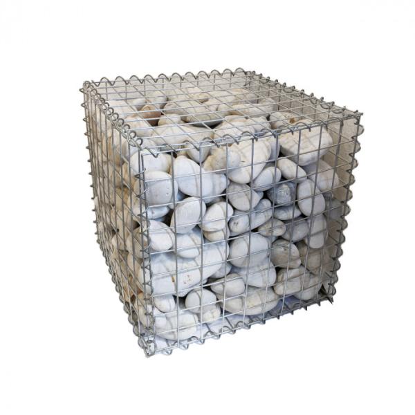 2 x 2 x 1m Hot Galvanized Galfan Coated 4mm Wire Gabion Basket Welded Boxes For Stone Retaining wall