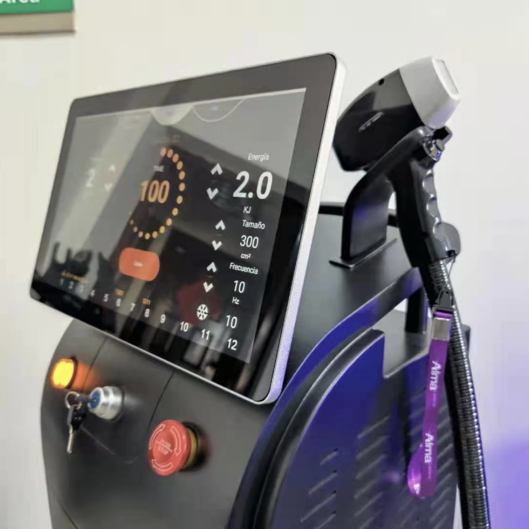 Ручка машины удаления волос стороны лазера Epilator диода УПРАВЛЕНИЯ ПО САНИТАРНОМУ НАДЗОРУ ЗА КАЧЕСТВОМ ПИЩЕВЫХ ПРОДУКТОВ И МЕДИКАМЕНТОВ личная с экраном