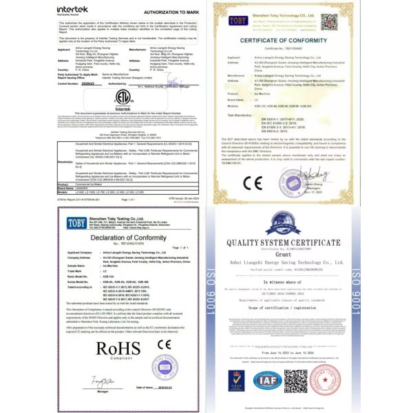 Ежедневный 1500 кг флейковый ледокольчик для рыболовного порта с воздушным охлаждением LZ-1.5 305 кг нержавеющая свежая