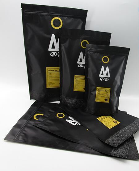 Биодеградабле сумки кофейного зерна Эфиопии упаковывая 500 граммов 16 Оз с молнией