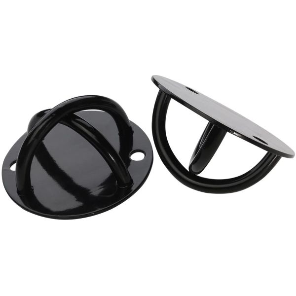 Стандартная стена потолок крепление крепление для тренажерного зала дома подвески ремни кольца фитнес-тренинги йога качаться боевые веревки