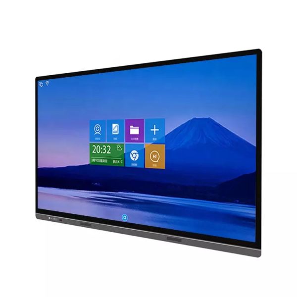 Class Teaching Interactive Digital Whiteboard , Flat Panel White Interactive