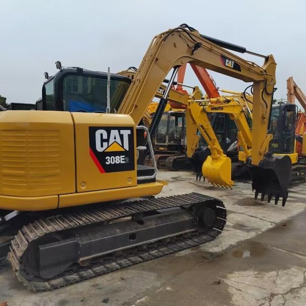 2020 CAT 308E2 Excavateur de haute qualité d'occasion de 8 tonnes de courte durée de travail