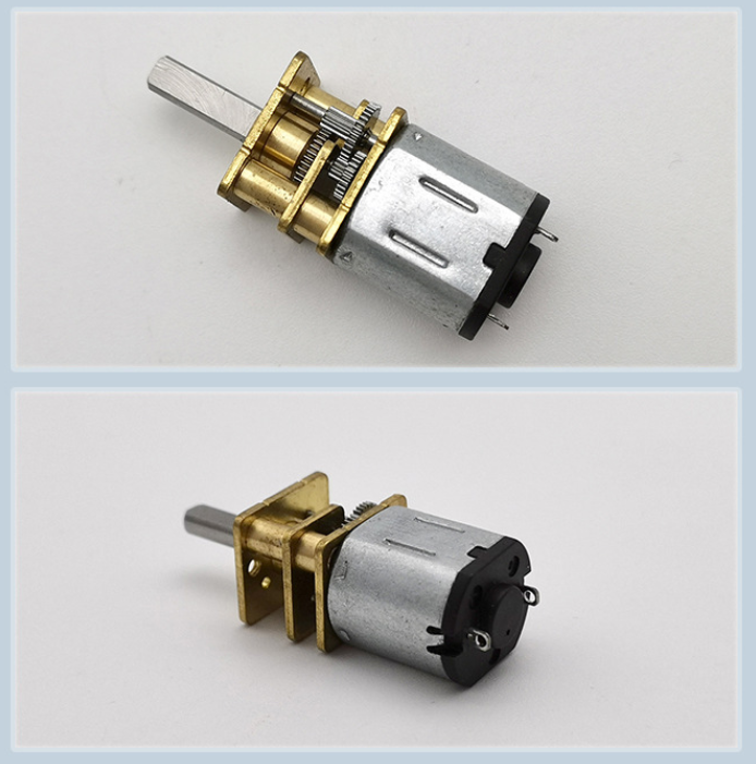 0.4A ROHS Micro Metal Gear Motor 61rpm Metal Gear Box Motor
