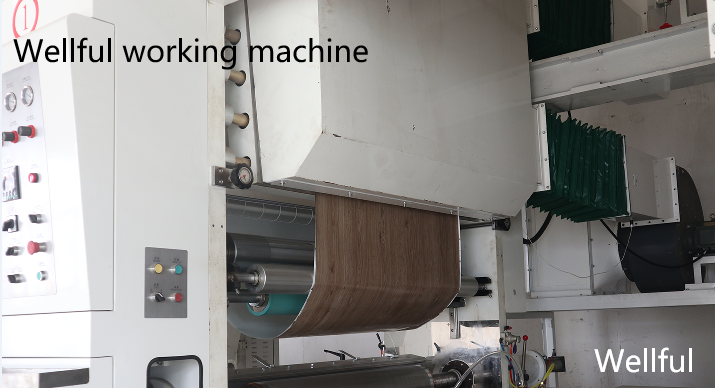 древесина фильма печатания PVC 1300mm конструирует декоративный CE SGS