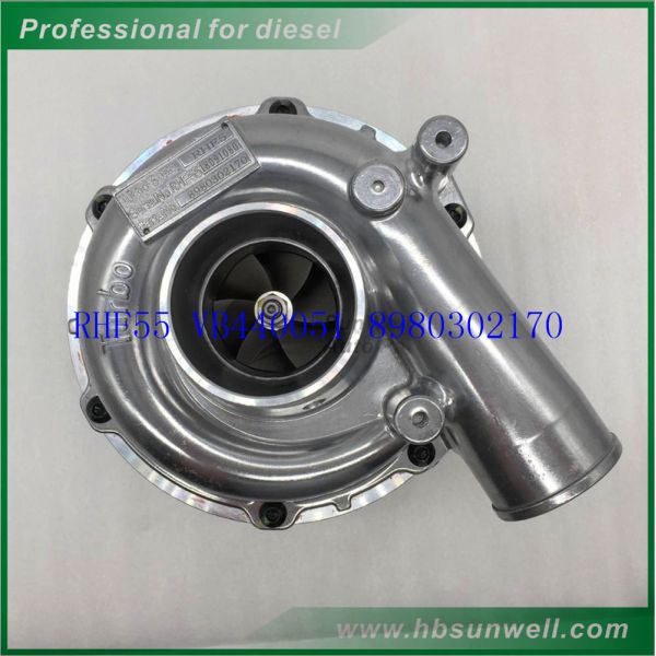 Isuzu Truck 4HK1 IHI Turbocharger RHF55 VB440051 8980302170 K18 Shaft Material