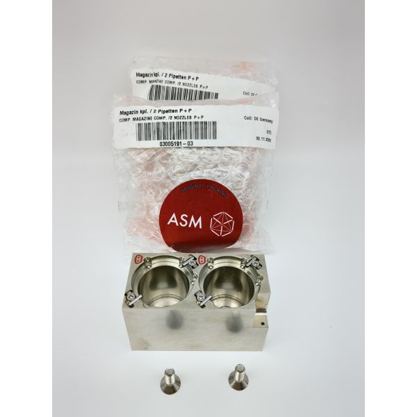 ASM / SIEMENS 03005191-03 COMP. MAGAZINE COMP. /2 NOZZLES P+P SMT Machine Spare Parts