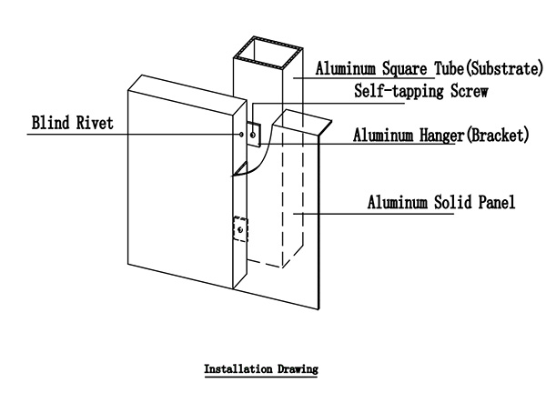 Exterior Seamless Single Aluminum Wall Panels Waterproof And Acoustic