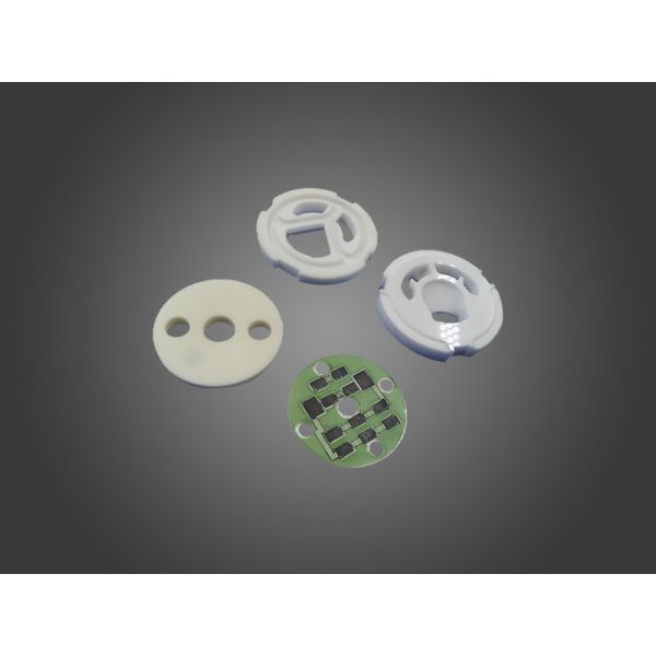 Piezoelectric pzt electrothermal alumina ceramic disc piezo transducer ceramic disc