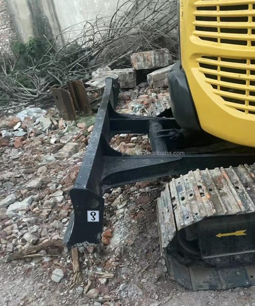 Used Komatsu PC55MR Zero Tail Swing Compact Excavator