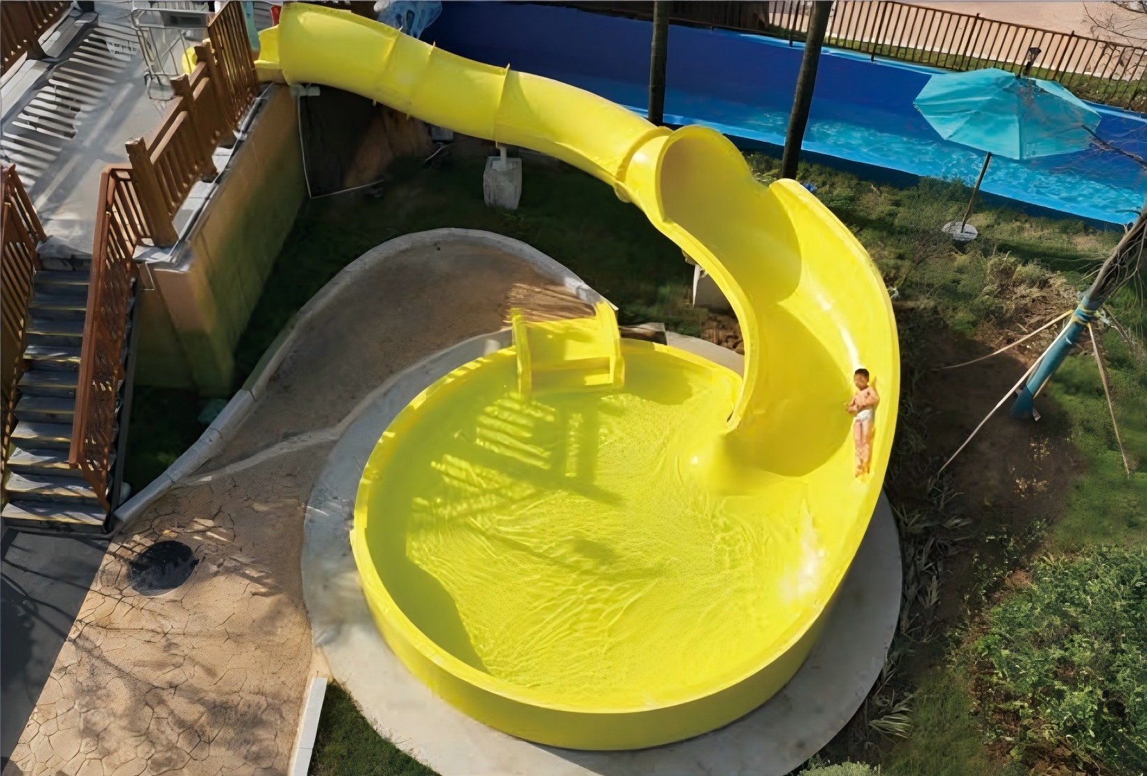Amusement Splash Water Playground 2-10 Age Kids Interactive Water Play Splash Pads