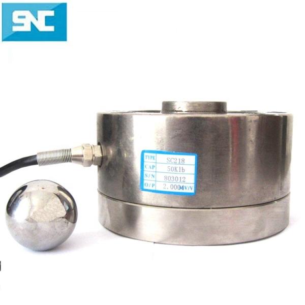 Capteur de charge pour pont-bascule, type bouton à profil bas, 100klb/50klb, compression, avec tension d'excitation 8-15VDC