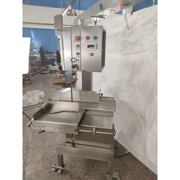 Fish Pork Cow Beef Frozen Meat Steak Bone Band Saw Cutting Machine