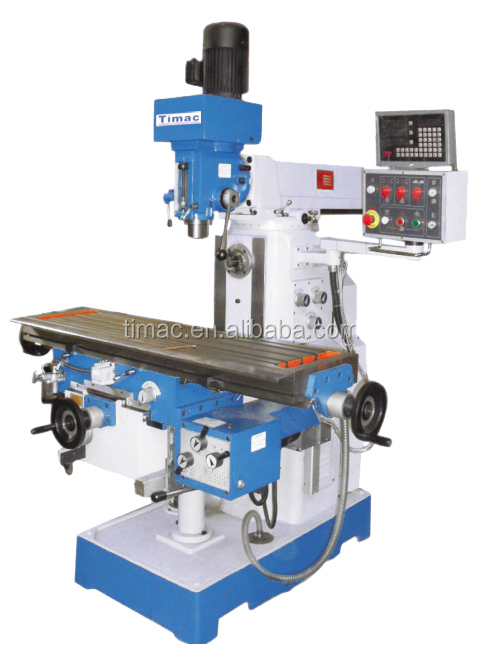 600/300/280mm Table Travel Conventional Milling Drilling Machine for Versatile Drilling