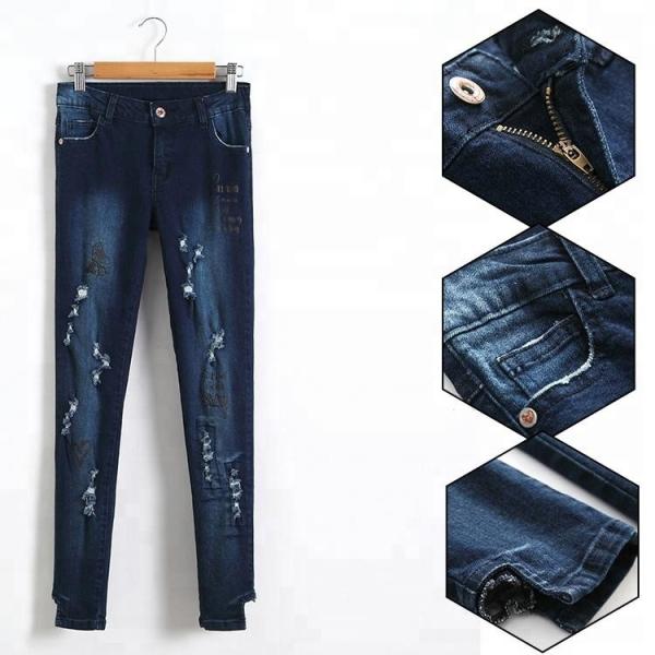 7-14 Years Girls Denim Pants Skinny Fit , Fashionable Girls Trouser Jeans