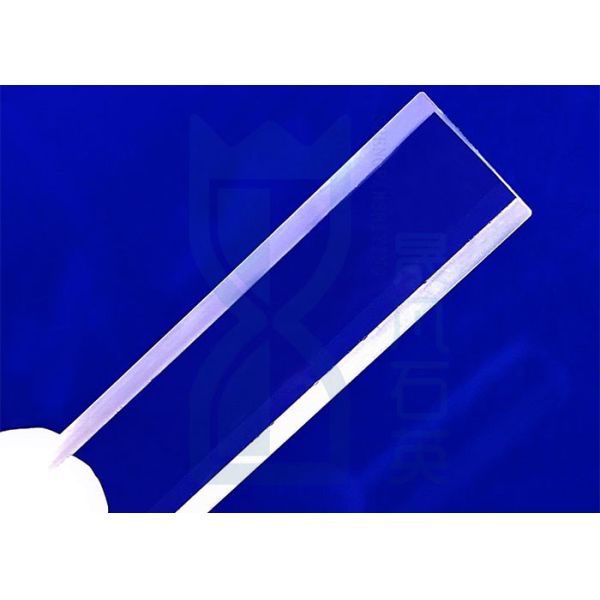 Pureza elevada que pule el vidrio de cuarzo cuadrado Rod Clear Heating Fused Silica Rod