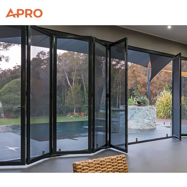 Versatile Aluminum Folding Doors for Enhanced Aesthetics and Seamless Transitions