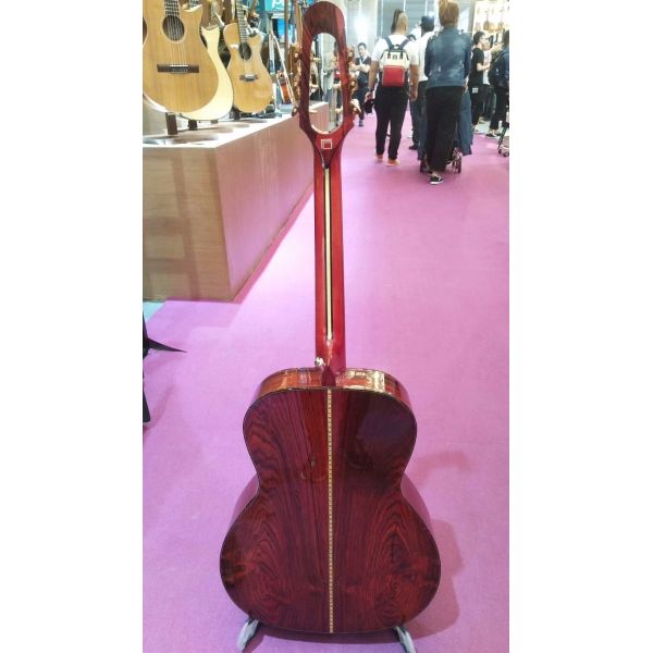 AAAA all solid cocobolo guitar gotoh tuner peg customize handmade acoustic guitar instrument folk guitar