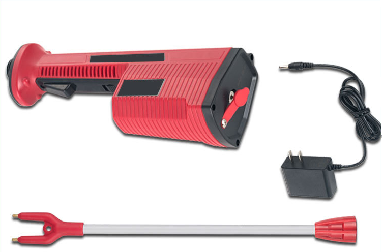 87cm Adjustable Cattle Prod 4.2V Electric Shock Prods ABS With Lithium Batteries