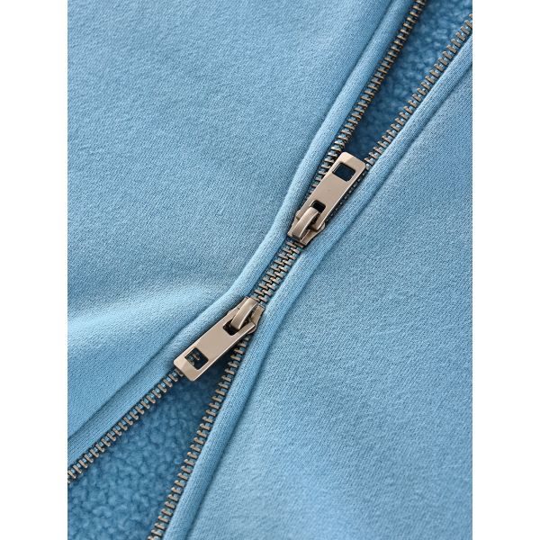 Wholesale Designer Melanin Heavyweight Oversized Slimfit Heavy Duty 360g Cotton Zip Hood Personalised Hoodies