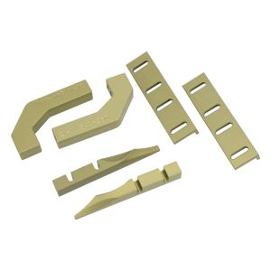 Китай OEM Индивидуальные обработки алюминия с ЧПУ из нержавеющей стали Abs запасные части