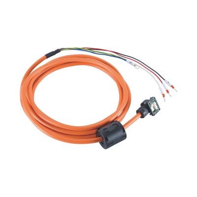 JN6 Connector Servo Motor Encoder Cable AWG 20 Crimping Termination