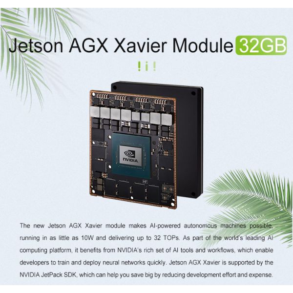 NVIDIA Jetson AGX Xavier 32GB Embedded AI Chip Edge Computing Development Board 900-82888-0040-000