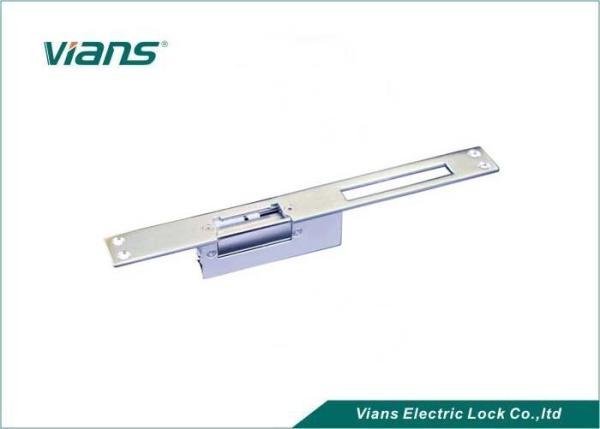 Lock when power off Long Panel Aluminum Electric Strike Lock European Standard