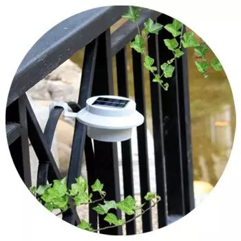 solar motion sensor wall light