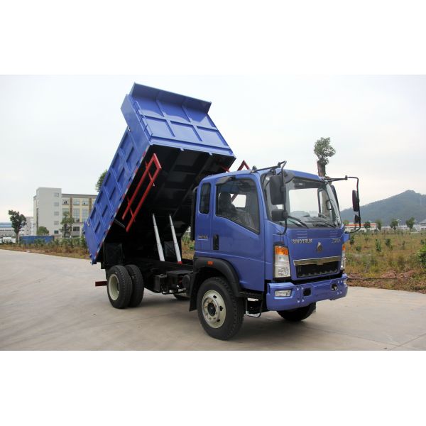 High quality SINOTRUK HOMAN 4x2 12 ton small garbage cargo trucks light duty tipper used dump delivery truck