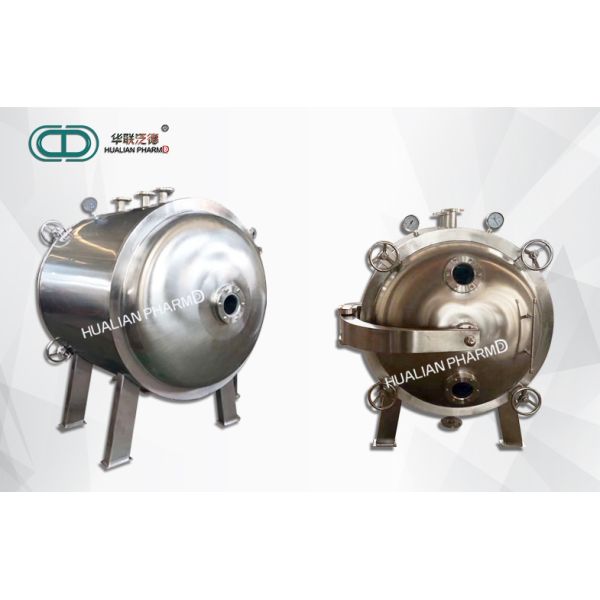 Industrial Pharmaceutical Machinery / Round Or Square Dryer Vacuum Drying Ovens