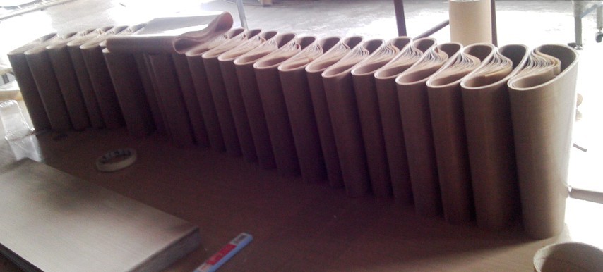 Heat Insulation PTFE Coated Fiberglass Fabric Anti - Corrosion 0.13mm Thickness