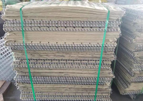Galvanized Steel Welded Gabion Box 50x50mm for Military Defense