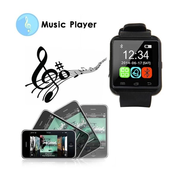 Eraysun U8 Portable Smartwatch 3.0 IPS Display IP67 Waterproof 1.48