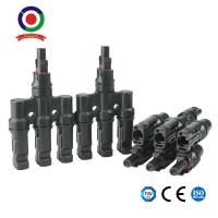 1 mâle 3 femelles et à 1 femelle au tuyau d'embranchement masculin de 3 T 1000VDC 30A