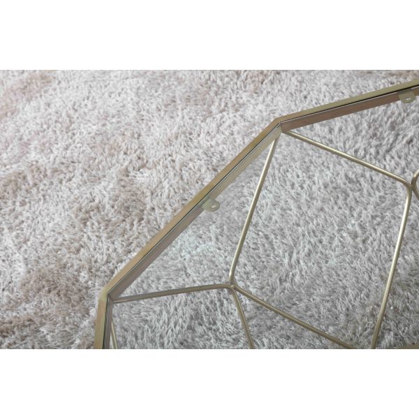 Комната жемчуга таблицы чая современных стеклянных журнальных столов нержавеющей стали стильная живя пакуя