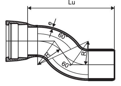 EN545 Ductile Iron Socket Weld Fittings Spigot Offset Pipe For Water Supply