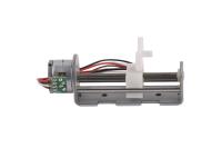 Motor de piso linear plástico do parafuso movimentador de motor deslizante 6V M3 da etapa angle18° 15mm com parafuso movimentador RoHS