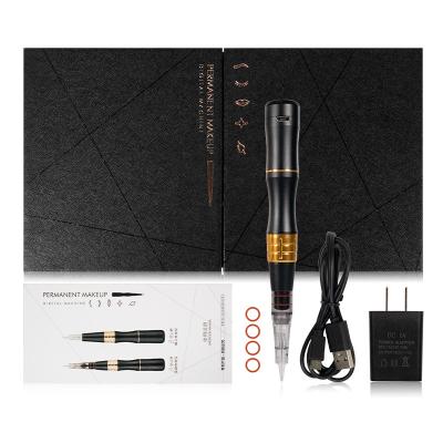 Wireless Eyebrow Cosmetics Tattoo Gun Permanent Makeup Machine Lip Microblading Kit