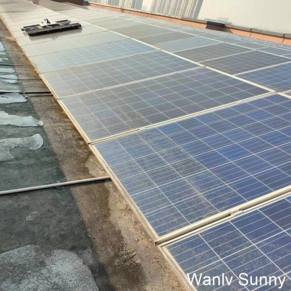 Solar Panel Cleaning Crawler 24V Self Cleaning Robot for Dry Cleaning or Water Washing
