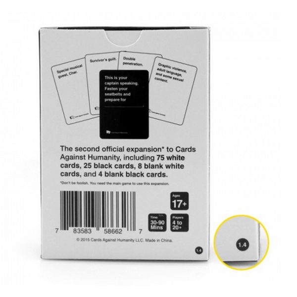 Wholesale Cards Against Humanity: Second Expansion