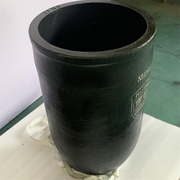 Circular Type Metal Melting Crucible Customized Large Crucible For Melting Copper