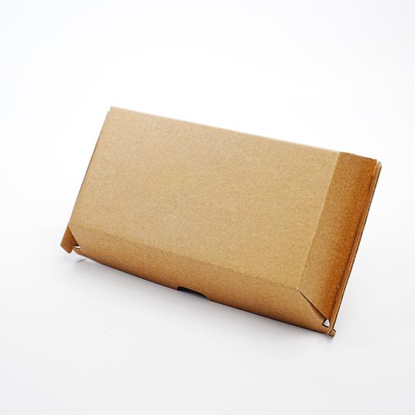 Wholesale Customized Printing logo Eco-friendly Biodegradable Disposable Fast Food Long Burger Packaging Box